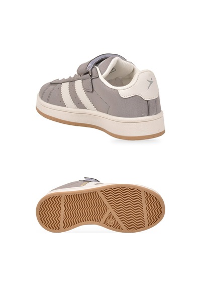 Cool Füme Cırt Bantlı Unisex Çocuk Yürüyüş Ve Spor Ayakkabı Sneaker Coop F