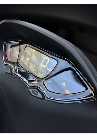 Pcx 2021 Model Karbon Desen Gösterge Koruma