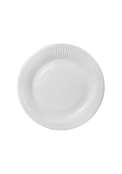 Tabak Karton Beyaz 23 Cm Pk:8 +3