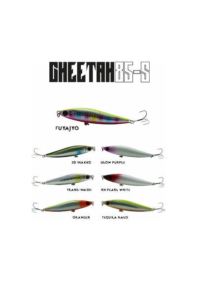 Fujin Cheetah 85S 20gr 8.5cm Maket Balık