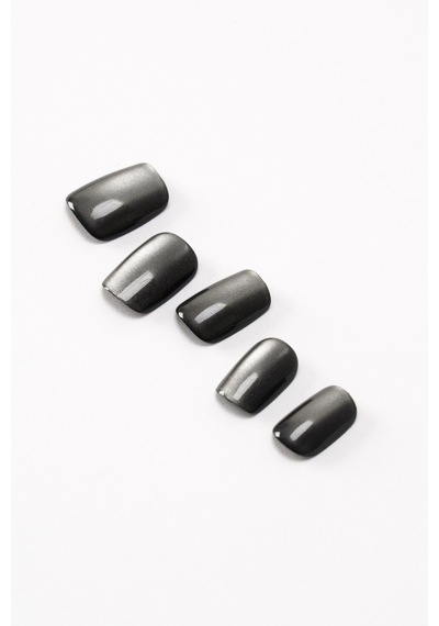 Pop Beauty Takma Tırnak Seti & Zararsız Yapıştırıcı, Cat Eye Popbeauty10144