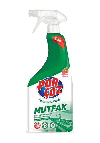 Porçöz Yüzey Temizleyici Sprey 750 Ml Mutfak