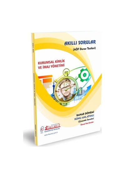 İlkumut Yayınları - Kurumsal Kimlik Ve Imaj Yönetimi - Konu Anlatımlı - Çözümlü Sorular