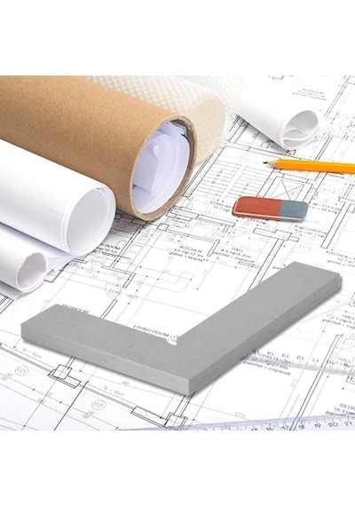 Venoa Endüstriyel Düz Tip Gönye 100x70 Mm