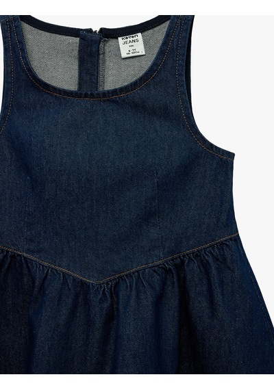 Koton Askılı Bisiklet Yaka A Form Pamuklu Fermuarlı Bol Kalıp Denim Elbise Koyu İndigo 6skg80010ad Koyu Indigo Koton Askılı Bisiklet Yaka A Form Pamuklu Fermuarlı Bol Kalıp Denim Elbise Koyu İndigo 6skg80010ad Koyu Indigo