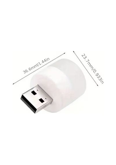 Usb Mini Top Led 10 Lu Aydınlatma Seti Beyaz Renkli Gece Lambası, Enerji Tasarruflu Mikro Led Işıklar 5570 Diğer