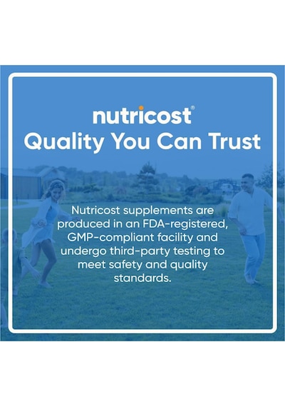 Nutricost N-acetyl L-cysteine N.a.c 600mg, 180 Capsules.abd...