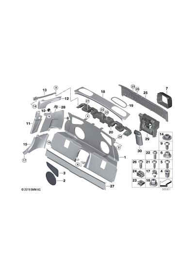 Bmw Segman Ön Cam 51437194187 51431928893 54210390587 54218195800