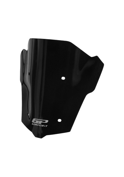 Gp Kompozit Honda Cb650r E-clutch 2025 Uyumlu Kısa Ön Cam Siyah 27cm