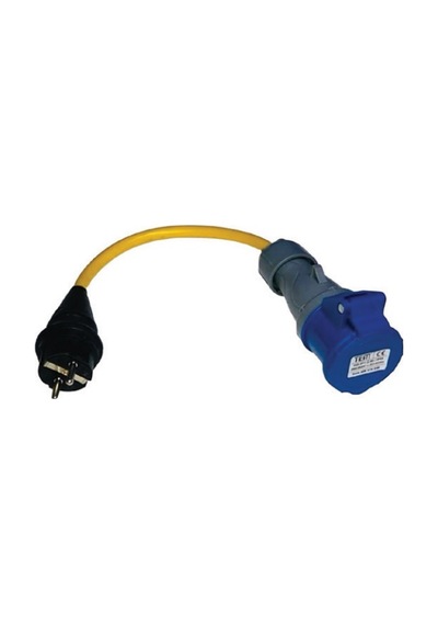 Sealux Marine Sahil Adaptörü Dönüştürücü 3X16A Dişi 2X16A Erkek