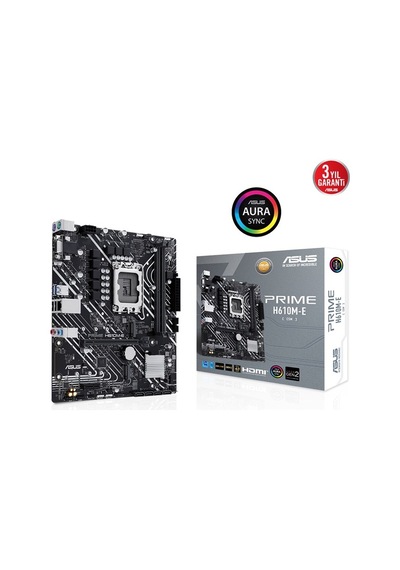 Asus Prime H610m-e D5 Csm 1700p Vga Hdmi Dp