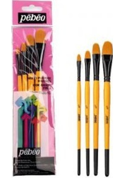 Pebeo Fırça Seti 4 Lü Set-11