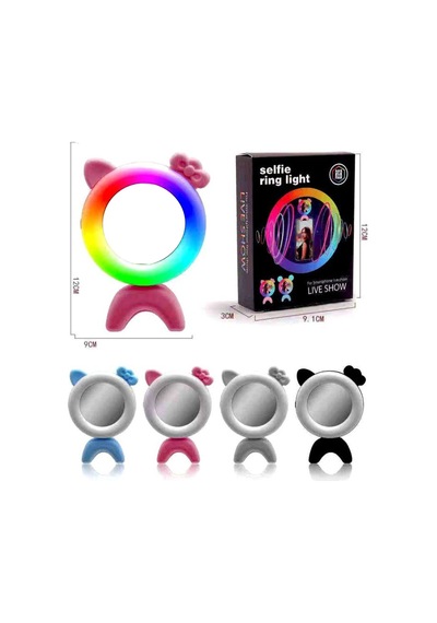 Rgb Led Q18 Led Telefon Üstü Mini Ringlight