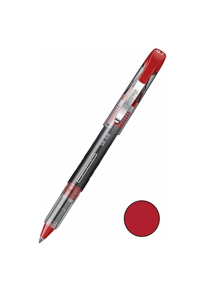 Pilot Kalem Sr-68 Roller Pen 1 Adet Scrikss Pilot Kalem 0.7 Mm Roller Uçlu Pilot Kalem İnce Uçlu Likit Mürekkepli Kırmızı