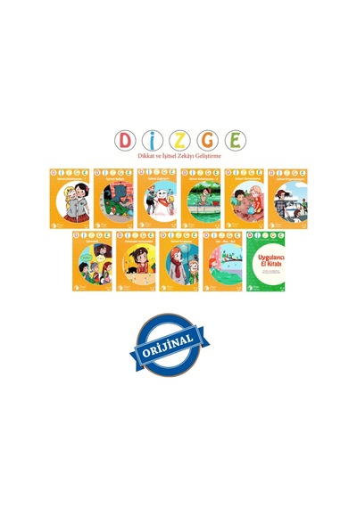 Dizge 7-8 Yaş Dikkat ve İşitsel Zeka Geliştirme Kitapları