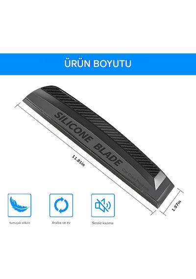Silikon Silecek Uyumlu