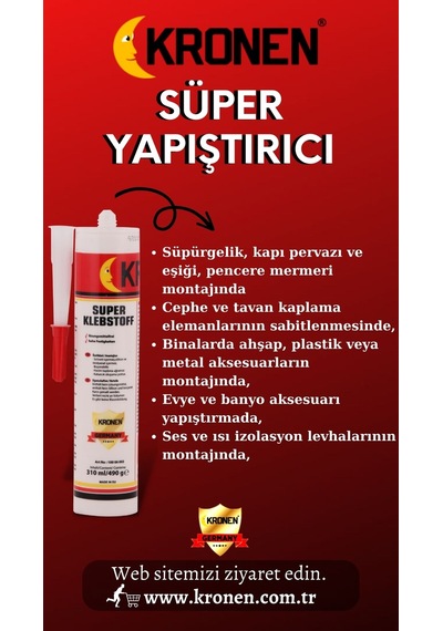 Kronen Süper Yapıştırıcı