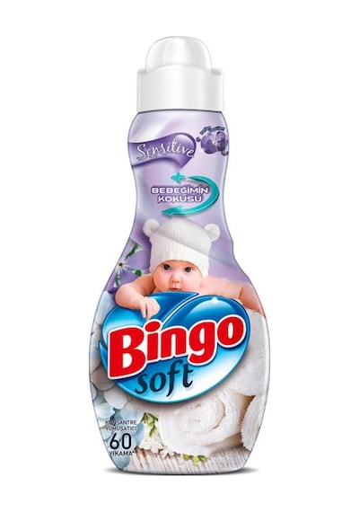 Bingo Soft Konsantre Çamaşır Yumuşatıcısı Sensitive 1440 ML