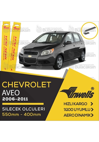 Chevrolet Aveo Hb Muz Silecek Takımı 2006-2011 İnwells N11.3634