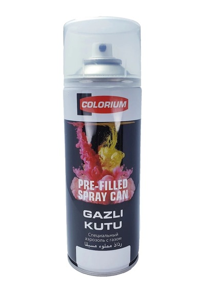 Colorium Plasti Bul Özel Vernik Sprey Parlak Dip Vernik 400 ML
