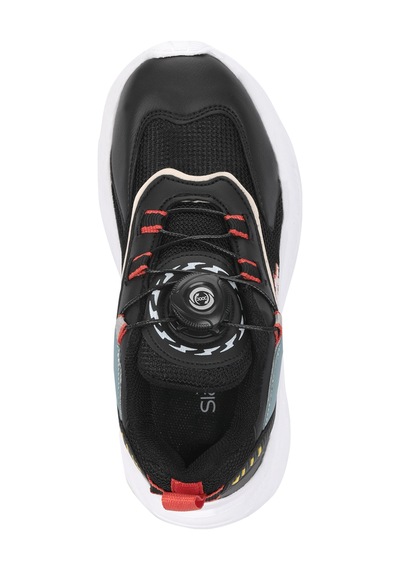 Slazenger Kortech F Erkek Çocuk Siyah / Turuncu Günlük Spor Ayakkabısı Siyah - Turuncu
