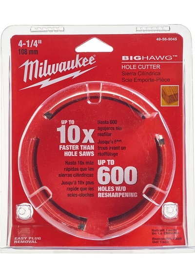 Milwaukee 108x60 Mm Bıghawg Ahşap Delik Testere - Panç