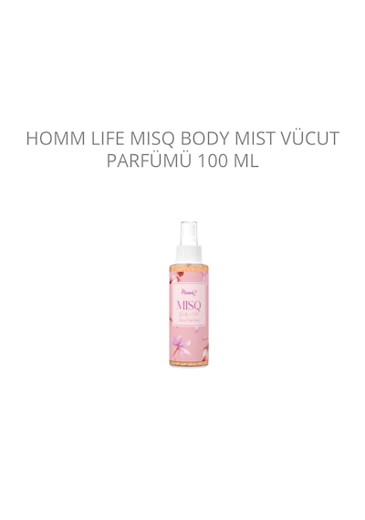 Homm Life Misq Boyutu Misk Vücut Parfümü