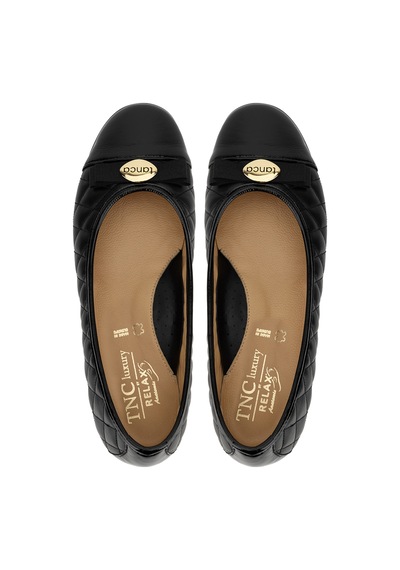 Relax Anatomic Tnc Luxury Kadın Hakiki Deri Siyah Comfort Ayakkabı 611 Et1659 Bn Ayk Sk26-27 Black/black