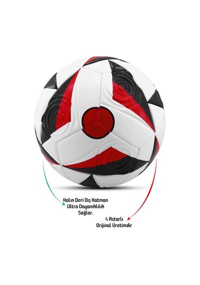 Telvesse Futbol Topu Avrupa Temalı Pompalı Set Sert Zemin Halı Saha Futbol Topu No:5 021 Çok Renkli