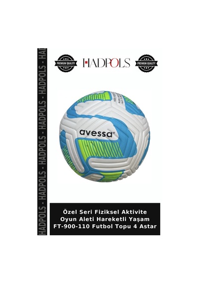 Özel Seri Fiziksel Aktivite Oyun Aleti Hareketli Yaşam Ft-900-110 Futbol Topu 4 Astar Çok Renkli