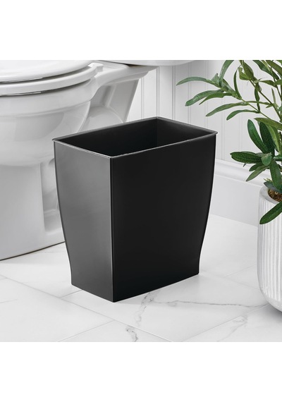 Mono Çöp Kovası Çöp Kutusu Dikdörtgen, Plastik, Plastik, Siyah, 28.4 X 18.9 X 30.3 Cm 000 Açık Krem