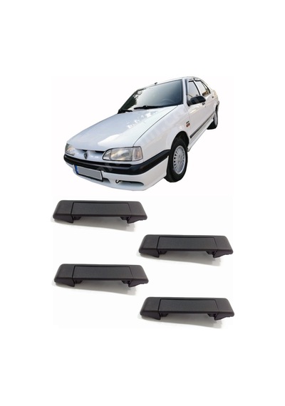 RENAULT 19 EUROPA KAPI KOLU KAPIYI DIŞARIDAN AÇMA KOLU 4 PARÇA