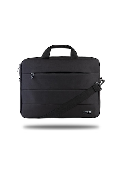 Classone Romeo Serisi TL2000 WTXpro Su Geçirmez Kumaş 15.6" Notebook Laptop El Çantası Siyah