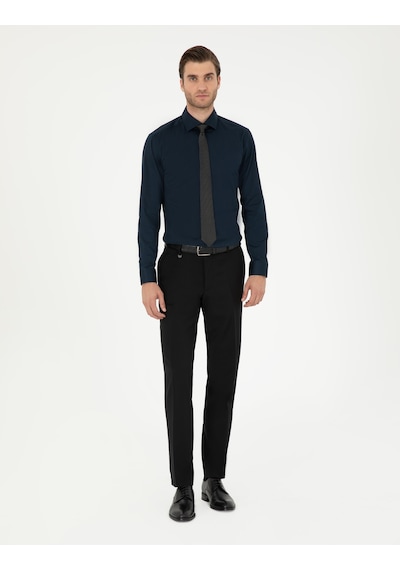 Pierre Cardin Erkek Lacivert Gömlek Basic 50292526-vr033 Lacivert