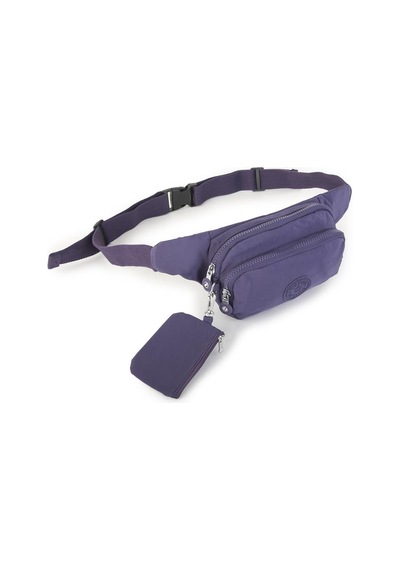 Nas Bag Kadın Bel Ve Body Bag Koyu Mor Koyu Mor