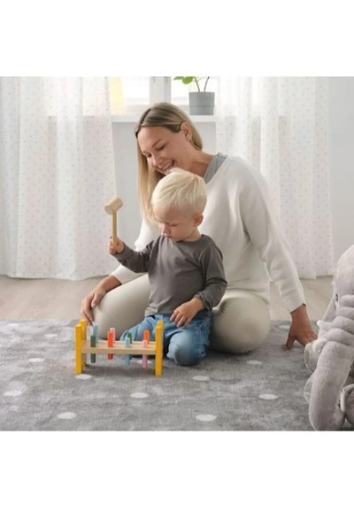 Ikea Uppsta Çocuk Eğitici Çekiç Bloğu Oyuncak
