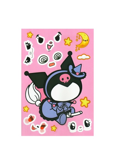 Kuromi Kendin Yap Sticker Set 2li Diğer