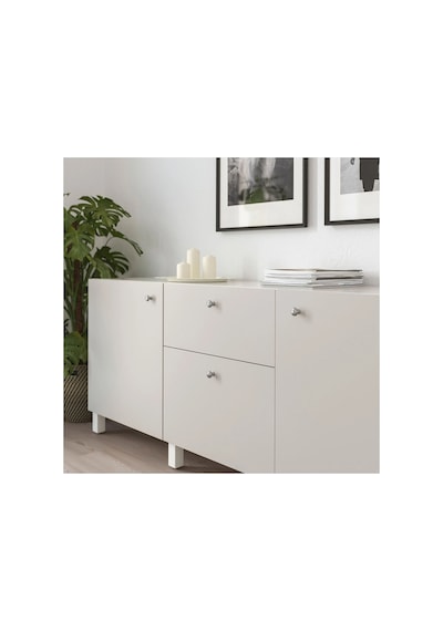 Ikea Eneryda 2'li Mobilya Kulpu 27 Mm Krom