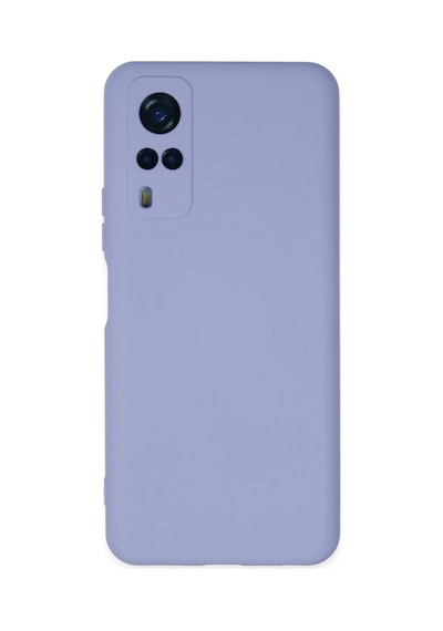 Vivo Y53s Uyumlu Kılıf Nano İçi Kadife Silikon - Lila