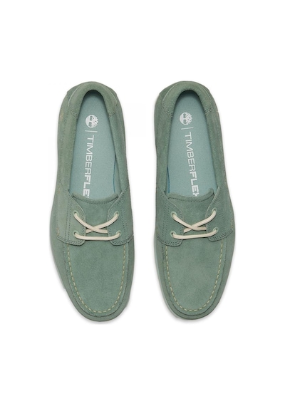 Tb0a42x7-m Grafton Bay Lace Up Shoe Erkek Ayakkabı-7143 Ebm Lıght Green Suede