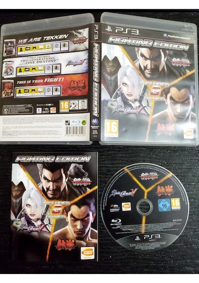 Fighting Edition Ps3 Oyunu - 3 Oyun Tek Cd De 2.el Üründür