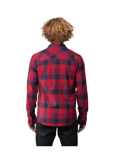 Rafiki Virage Erkek Gömlek Ruby Plaid