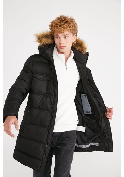 Jepublic Erkek Mont-j232201 Siyah
