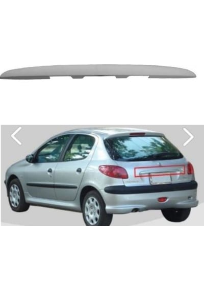 Bagaj Kapak Plaka Üst Cıtası Peugeot 206 /206 T3e Plus