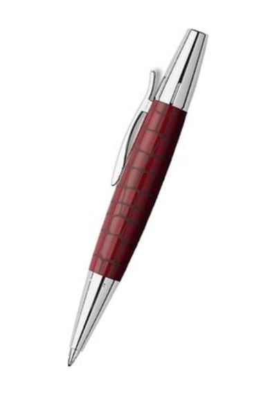 Faber-castell E-motion Parlak Metal Mürdüm Rengi Tükenmez Kalem Çok Renkli