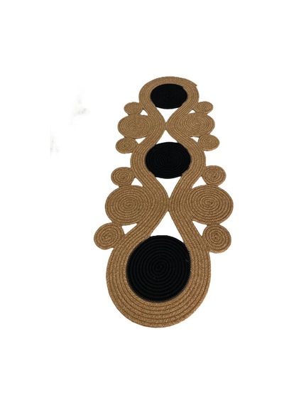 Jüt, Hasır,sarmal Model, Dekoratif Masa Örtüsü, Runner 40x110 Cm, Sehpa Örtüsü, Bohem Tarzı Hasır Siyah Hasır Siyah Jüt, Hasır,sarmal Model, Dekoratif Masa Örtüsü, Runner 40x110 Cm, Sehpa Örtüsü, Bohem Tarzı Hasır Siyah Hasır Siyah