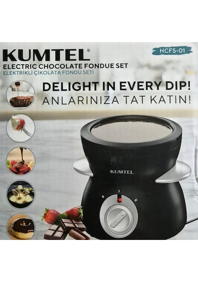 Kumtel HCFS-01 Elektrikli Çikolata Fondü Seti