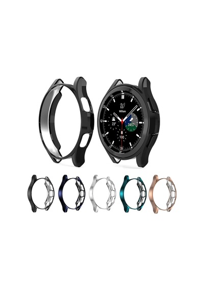 Samsung Uyumlu Galaxy Watch 4 Classic 42Mm Yumuşak Silikon Kasa Koruyucu