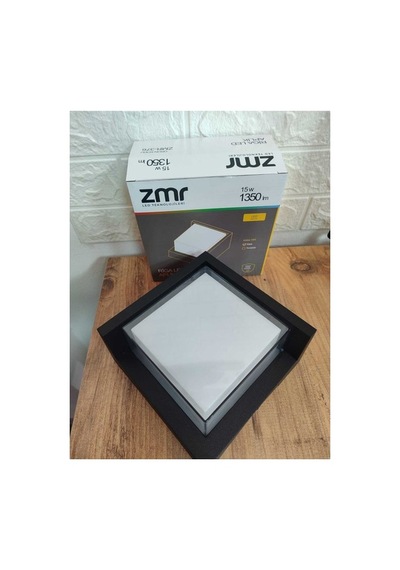 Ekim Aydınlatma 15w Riga Led Aplik Kare Kasa Günışığı Beyaz
