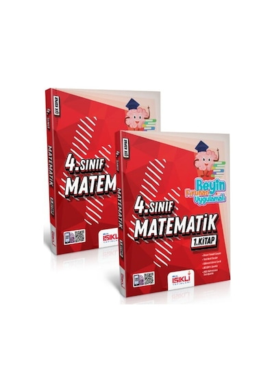 Bilal Işıklı Yayınları 4. Sınıf Matematik Beyin Fırtınası Uygulamalı Soru Bankası Seti